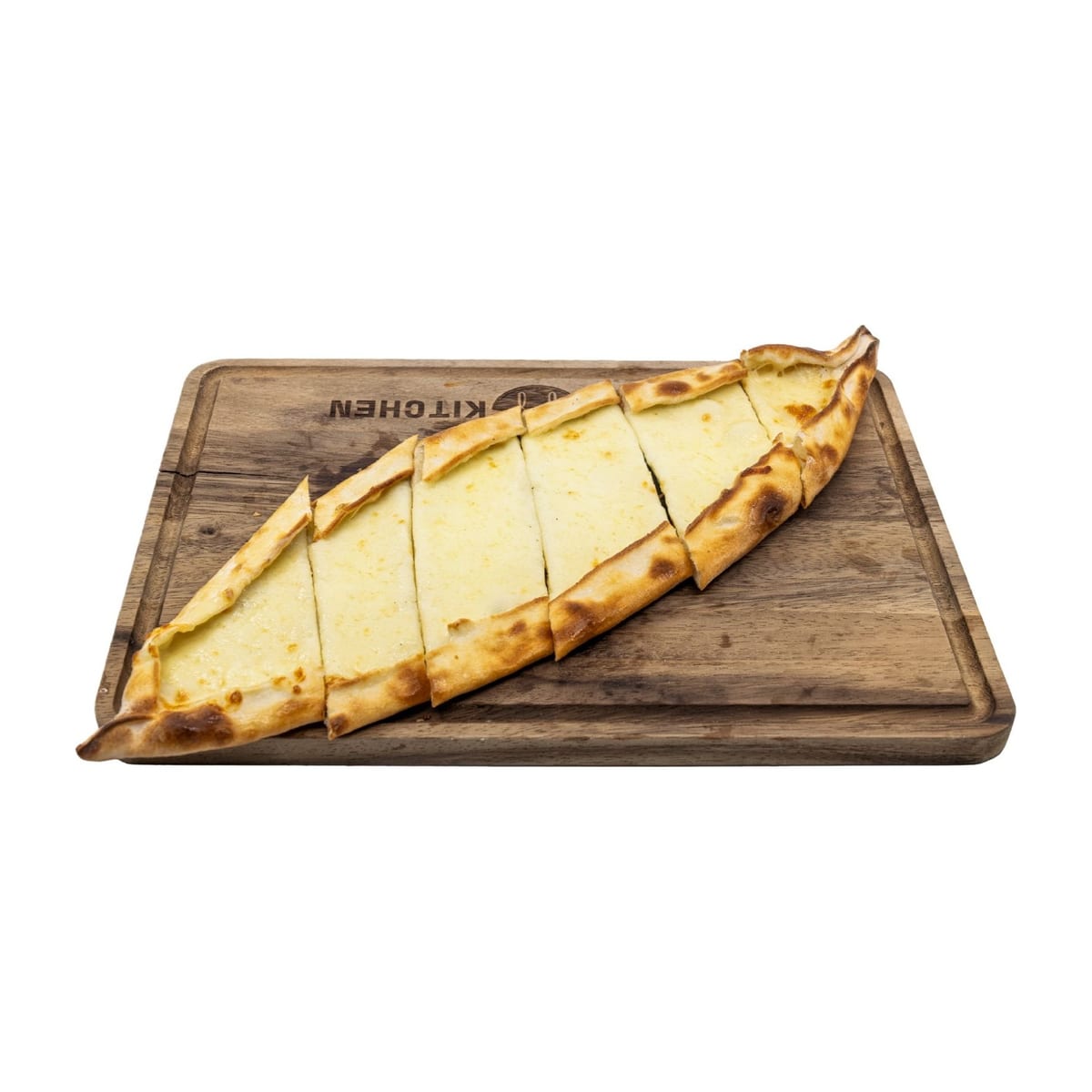 Cheese Pide, boat-shaped cheese bread