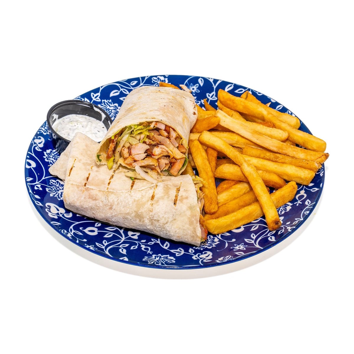 Chicken Doner Wrap, like a chicken gyro wrap