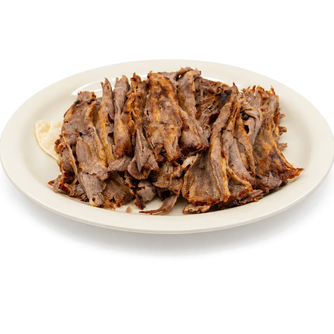 Sliced lamb and beef doner